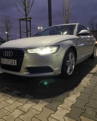 Audi A6 cena 56950 przebieg: 240000, rok produkcji 2013 z Warszawa małe 704